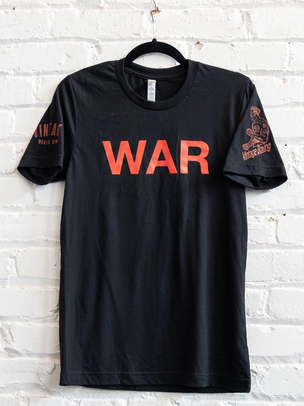 Vintage War Shirt Black/Red 2022 | Boxing